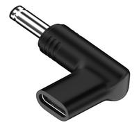 Bacron 100W PD USB C to 5.5x2.1mm Adapter, 5.5 X 2.1mm to USB C Female 12V, Type C to 5.5 x 2.1 mm Adapter made for Solar Panel, Motorhome, Portable Power Station, RVs, Solar Generator