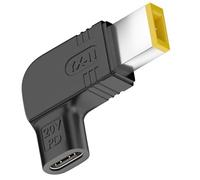 Bacron 100W PD USB C to DC Adapter for Lenovo ThinkPad Notebook, USB C Female to DC 20V Male Adapter, Type USB C Adapter made for Lenovo ThinkPad Laptop Series