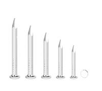 BACSHBY 30 Pcs Masonry Nails 60 mm/2.34 in, Concrete Wall Nail Brick Steel Pointed Tip Nails for Wood, Cement, Woodworking, Drywall and Hanging Pictures