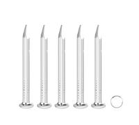 BACSHBY 30 Pcs Masonry Nails 80 mm/3.12 in, Concrete Wall Nail Brick Steel Pointed Tip Nails for Wood, Cement, Woodworking, Drywall and Hanging Pictures
