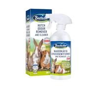 Bactador Rodent Cage Odour Remover and Cleaner Spray 500ml - Against faeces, urine and animal odours - Microbiological enzyme cleaner - Pore-deep cleaning in the rodent environment