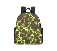 Bacteria Germs Microbes Medical Microscopic Backpacks School 12.40x5.12x14.17inch Backpack for Teens Multipurpose Casual Teen Backpack Business Travel School,Office