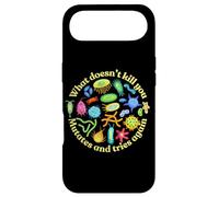 bacteria mutates and tries again, funny science microbiology Case for iPhone Air