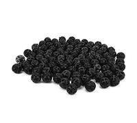 Bacterium Cultivation Bio Ball for Aquariums, Lightweight Growth Media, 100 Pcs, Black (26mm100pcs)