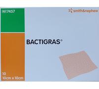 Bactigras Wound Dressing: Pack of 10, 10x10 cm - Effective and Sterile Care