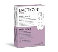 Bactigyn Oral Women's Intimate Probiotics - 4 Strains of Lactobacilli - 2.10 CFUs per Capsule - Microbiota Balance & Feminine Comfort - Made in France - 30 Capsules