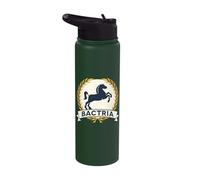 Bactria Ancient Bactrian Kingdom Symbol Stainless Steel Insulated Water Bottle