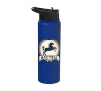 Bactria Ancient Bactrian Kingdom Symbol Stainless Steel Insulated Water Bottle