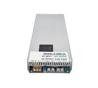 BACYDLPL 2000W Adjustable Switching Power Supply with Display AC/DC 0-12V 24V 36V 48V 60V 80V 90V 110V AC/DC S-2000(0-24V 0-83A_2000W)