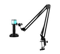 BACYDLPL 4K 48MP Digital Microscope Full Sets1080P TYPE-C/USB/HDMI/VGA 150X Zoom C-Mount Lens Folding stand(SETB Full Sets)