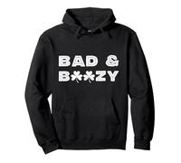 Bad And Boozy St Patricks Day Irish 3 Leaf Clover Shamrock Pullover Hoodie