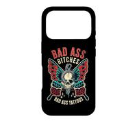 Bad Ass Bitches Tattooed Women Empowered Retro Tattoo Flash Case for iPhone 17 Pro