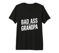 Bad Ass Grandpa Bold Statement Premium T-Shirt