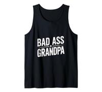 Bad Ass Grandpa Bold Statement Tank Top