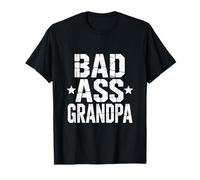 Bad Ass Grandpa Funny Bold Grandpa Pride T-Shirt