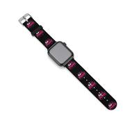 Bad Ass Mama Funny Silicone Watch Band | Soft Replacement Wrist Bands Compatible with iWatch 38mm 40mm 42mm 44mm