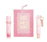 Bad B Energy Lip Duo Set - Crystal Edition with Gift Card | Lip Conditioner & Lip Oil | Nourishing Hydration for Dry Lips | Limited Holiday Lip Care Gift Set (Eton Mess)