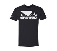 Bad Boy Mens Authentic Classic Logo T-Shirt, Black, S