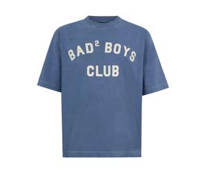 Bad Boys Club T-shirt, male, Dsquared2, T-Shirts, Blue, XL, Tops XL