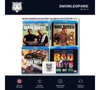 BAD BOYS QUADRILOGY BLU RAY MOVIE FILM COMPLETE COLLECTION PART 1 23 4 NEW UK R2