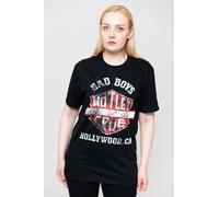 Bad Boys Shield T Shirt Motley Crue Black XL