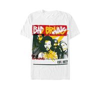 Bad Brains - Colour Block - T-Shirt - white - XL - 100% Cotton,Jersey XL