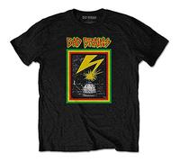 Bad Brains T Shirt Capitol Strike Band Logo Official Mens Black XL