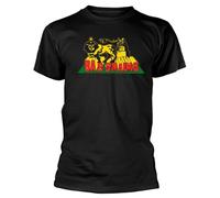 Bad Brains Unisex Adult Lion Crush T-Shirt (L) (Black)
