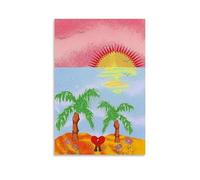 Bad Bunny Un Verano Sin TiWaterproof Poster Wall Painting Canvas Decorative Painting Suitable for Office Bedroom Decoration Living Room PosterUnframe-style12x18inch(30x45cm)