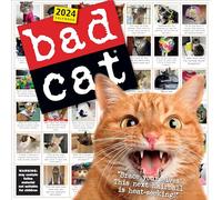 Bad Cat Wall Calendar 2024: Celebrating the Misfits of the Feline World