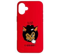 Bad Cattitude Funny Cute Kitty Cat Feline Purr Meow Paw Pet Case for iPhone 16 Plus
