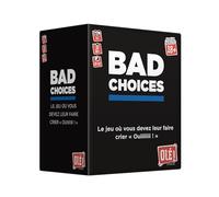 Bad Choices - Aperitif Atmosphere Game | Ask Questions and Discard Your First Card |Be the First to Make Your Opponents Say Yes - Olé! Studio