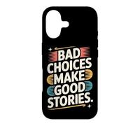 Bad Choices Make Good Stories Festival Traveler Party Trip Case for iPhone 17