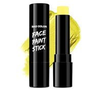 BAD COLOR Yellow Face Body Paint Stick, Full-Coverage Eye Black Sticks for Adults, Hypoallergenic Face Painting Kit for Halloween SFX Lion Tiger Minions Stage Cosplay Costume Party