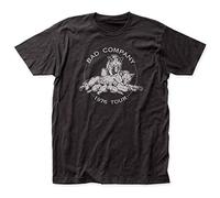 Bad Company 1976 Tour Concert Run with The Pack Cover Men T Shirt Black XXL