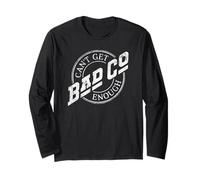 Bad Company Can't Get Enough Circle Logo Long Sleeve T-Shirt