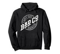 Bad Company Can't Get Enough Circle Logo Pullover Hoodie