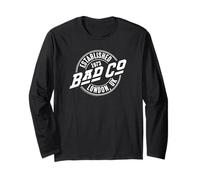 Bad Company Established 1973 London Logo Long Sleeve T-Shirt