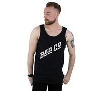 Bad Company Men's Distressed Logo Vest Black Medium