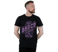 Bad Company Men's Rock N Roll Fantasy T-Shirt Black X-Large