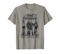 Bad Company Munich Olympiahalle 1977 T-Shirt, Men, Slate Grey, 3X-Large