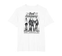 Bad Company Munich Olympiahalle 1977 T-Shirt, Men's Big and Tall, White, 2X Tall