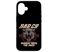 Bad Company Runnin' With the Pack Wolf Head 1976 Case for iPhone 16