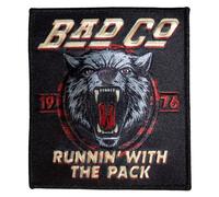 Bad Company Runnin with The Pack Woven Patch One Size