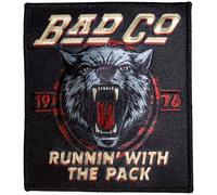 Bad Company Runnin with The Pack Woven Patch One Size