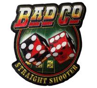 Bad Company Straight Shooter Woven Patch One Size