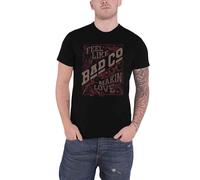 Bad Company T Shirt Feel Like Making Love Band Logo new Official Mens Black
