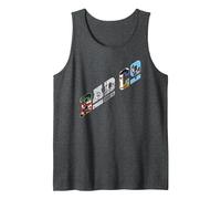Bad Company The Original Bad Co. Anthology Logo Tank Top, Men, Dark Heather Grey, Medium