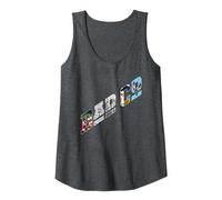 Bad Company The Original Bad Co. Anthology Logo Tank Top, Women, Dark Heather Grey, Small