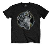 Bad Company T Shirt Tour 1976 Wolf Band Logo new Official Mens Black